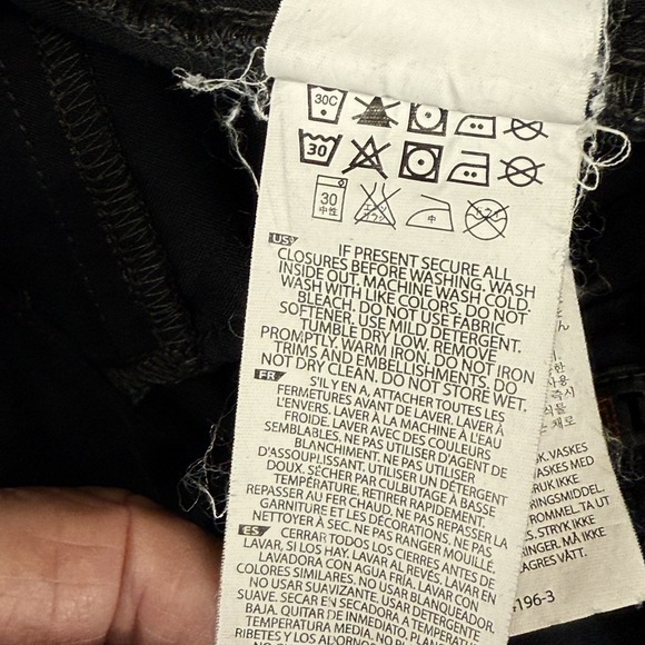 5.11 Tactical Women's 6 Tall long Utility Work Pants Zipper Skinny Legs  Black - Picture 15 of 16